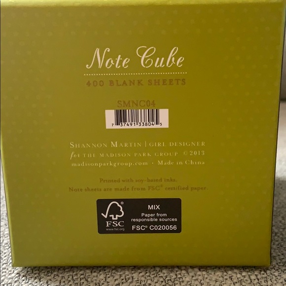 Quote Note Cube / pad+pencil / Shannon Mar… - Picture 6 of 6